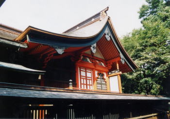 写真：玉村八幡宮本殿 (国指定重要文化財)