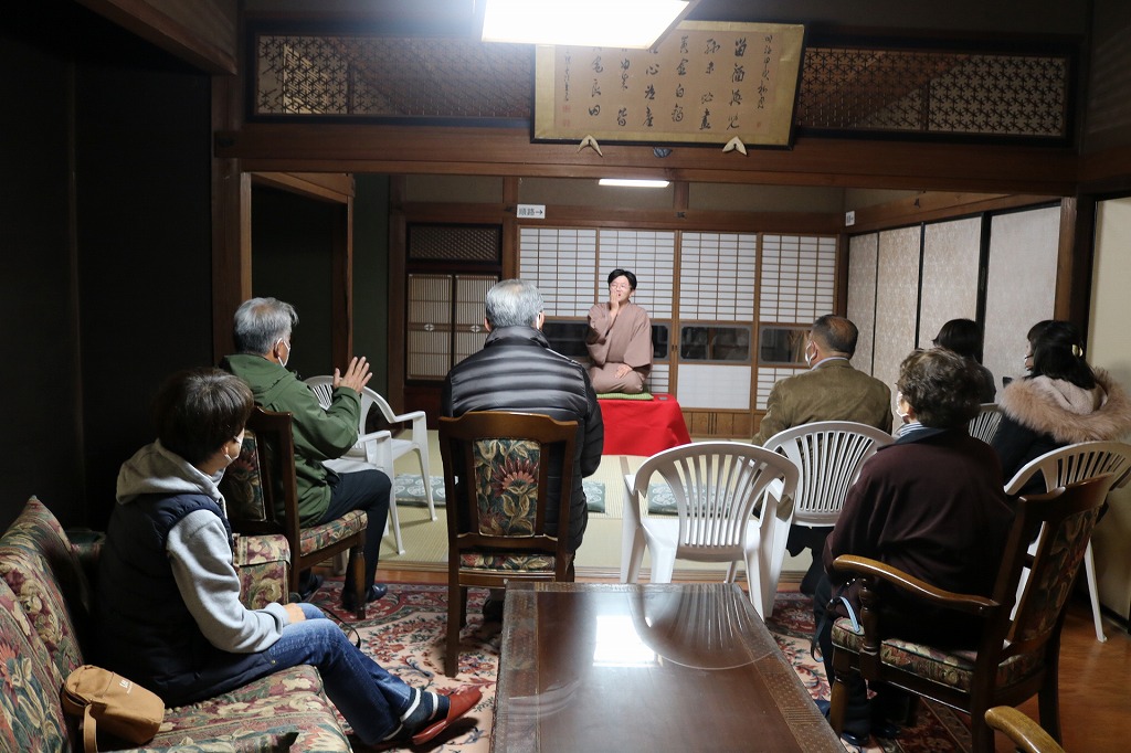 重田家住宅落語会写真