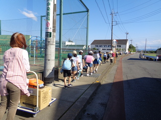 小学校へ避難③