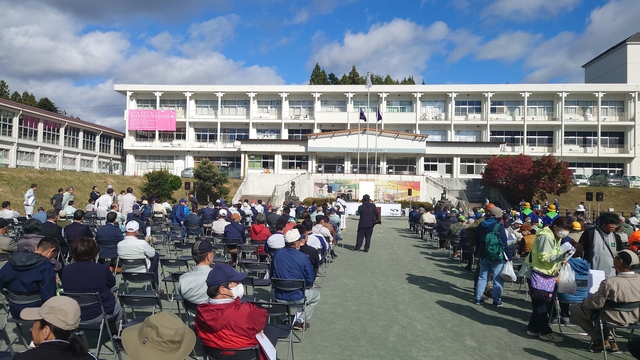 第76回群馬県植樹祭会場の様子