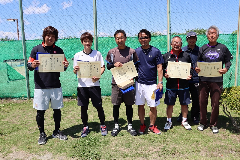 第32回町民ソフトテニス大会一般の部入賞者 第32回町民ソフトテニス大会一般の部入賞者