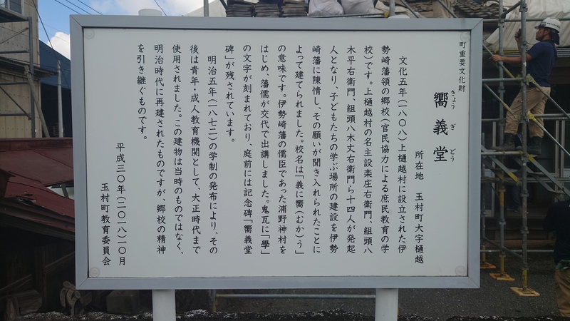 嚮義堂の説明