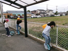 一輪車検定①