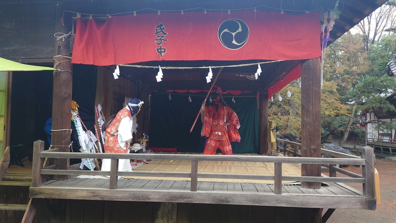神楽殿の様子