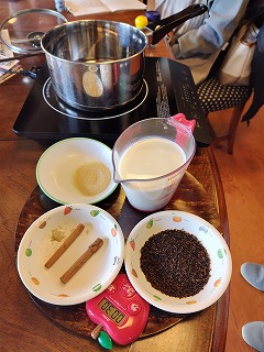 チャイと紅茶のワークショップ