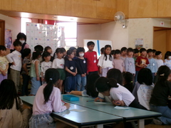 １年生整列