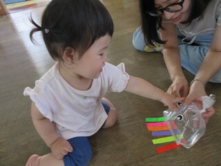 作っているところ