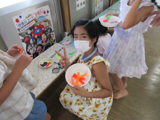 選んでいるところ