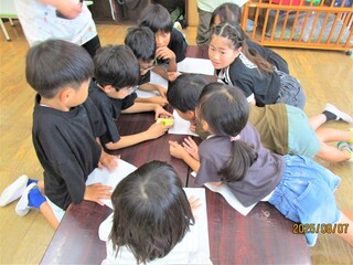 ジェスチャーゲームの様子