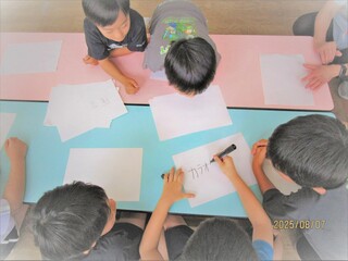 ジェスチャーゲームの様子