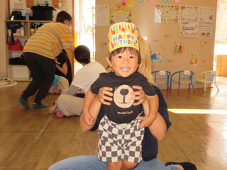 お誕生日のお友達