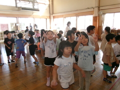 正解で喜んでいるところ