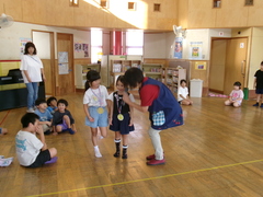 金メダルに輝いた2人です。