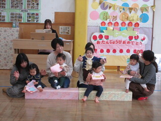 誕生日カードのプレゼント