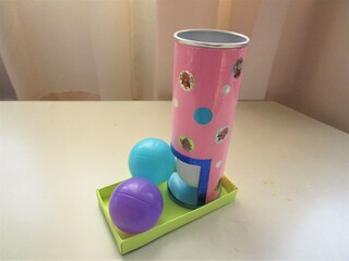 コロコロとボールが無限に出てくる⁉ぽっとん落とし🔵