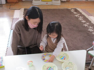 たくさん貼れたね！