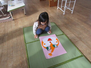 かわいい顔ができました