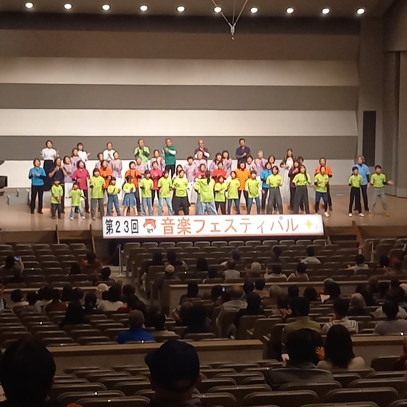 合唱のフィナーレ