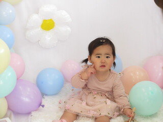 いい笑顔でパチリ