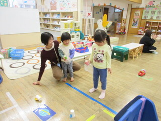 ロケットが着陸したところ