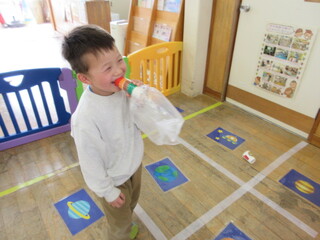 楽しそうな様子。