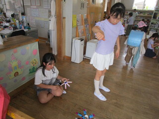 ぐるぐるコプターで遊んでいる様子③