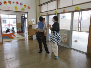 保健師さんとおしゃべり