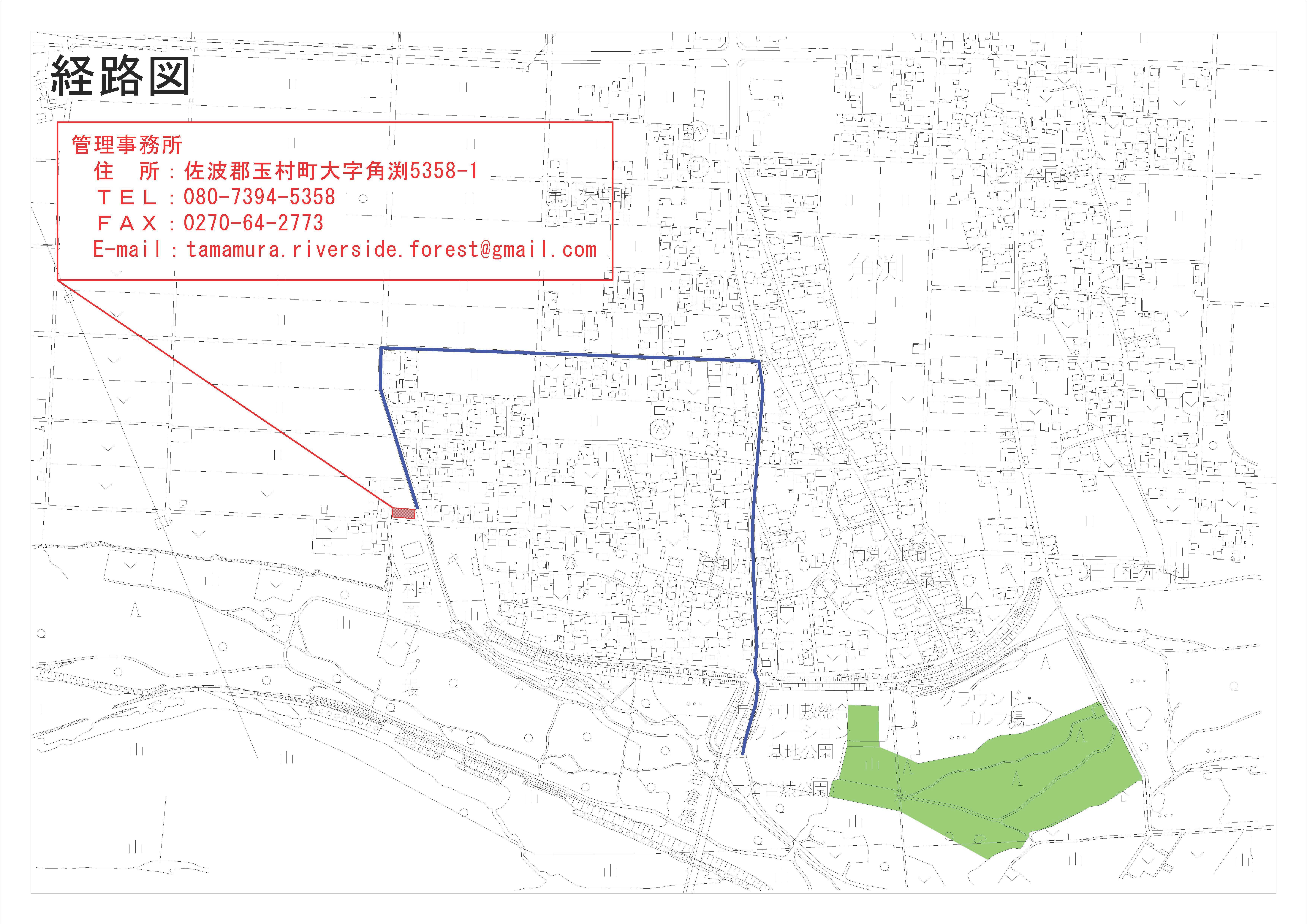 管理事務所箇所図